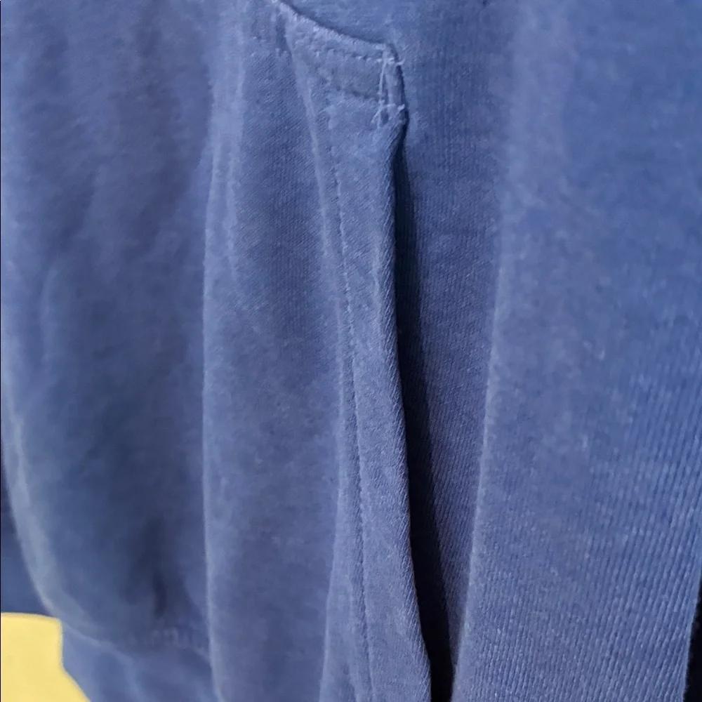 Nike Blue Pullover Hoodie with White Nike Swoosh Tag